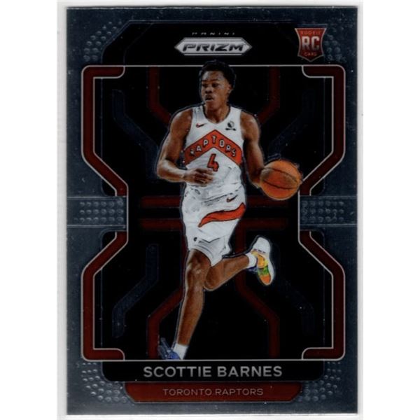Scottie Barnes Rookie Card 2021-22 Panini Prizm #320