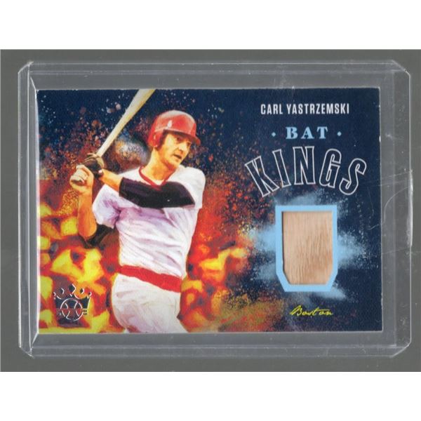 Carl Yastrzemski Bat Kings Game-Used Patch 2020 Panini Diamond Kings #BK-CY