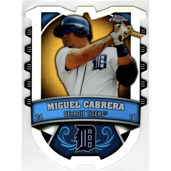 Miguel Cabrera 2014 Topps Chrome Refractor Die Cut #CC-MC