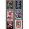 Image 1 : Lot of 6 Current NFL WRs & RBs 2023 Panini Cards