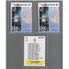 Image 2 : Lot of 2 Michael Jordan 1992 Upper Deck In Your Face #453 & 1 Clyde Drexler 1990 NBA Hoops Checklist