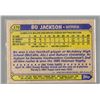 Image 2 : Bo Jackson Future Stars 1987 Topps #170 Excellent Condition!