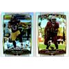 Image 1 : Lot of 2 2014 Topps Chrome Refractors, Larry Fitzgerald #76 & Troy Polamalu #30