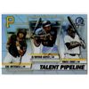 Image 1 : 2020 Bowman Chrome Talent Pipeline Pirates Hayes, Cruz, Mitchell #TP-PIT