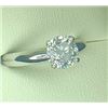 Image 1 : 1.69 ct. Natural Round Diamond Solitaire Ring 10k White Gold