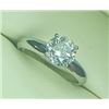 Image 2 : 1.69 ct. Natural Round Diamond Solitaire Ring 10k White Gold