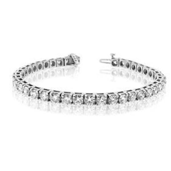 3.00 ct. Round Diamond Tennis Bracelet 14k White Gold