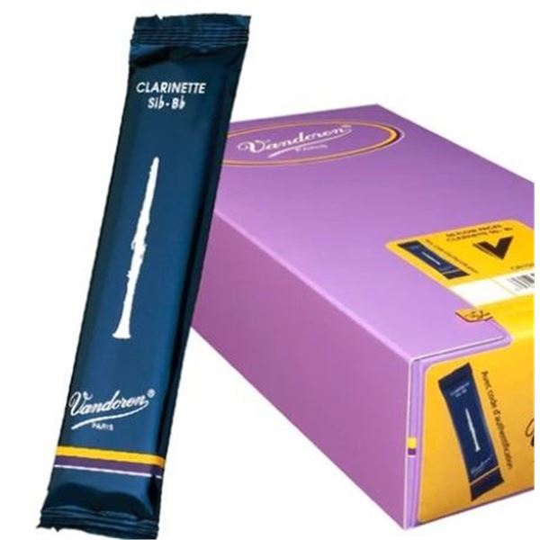 Vandoren Reeds for Clarinet #2 , QUANTITY OF 48