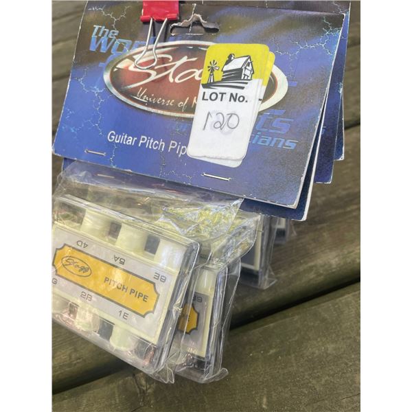 Five Stagg GP-1 Pitch Pipes