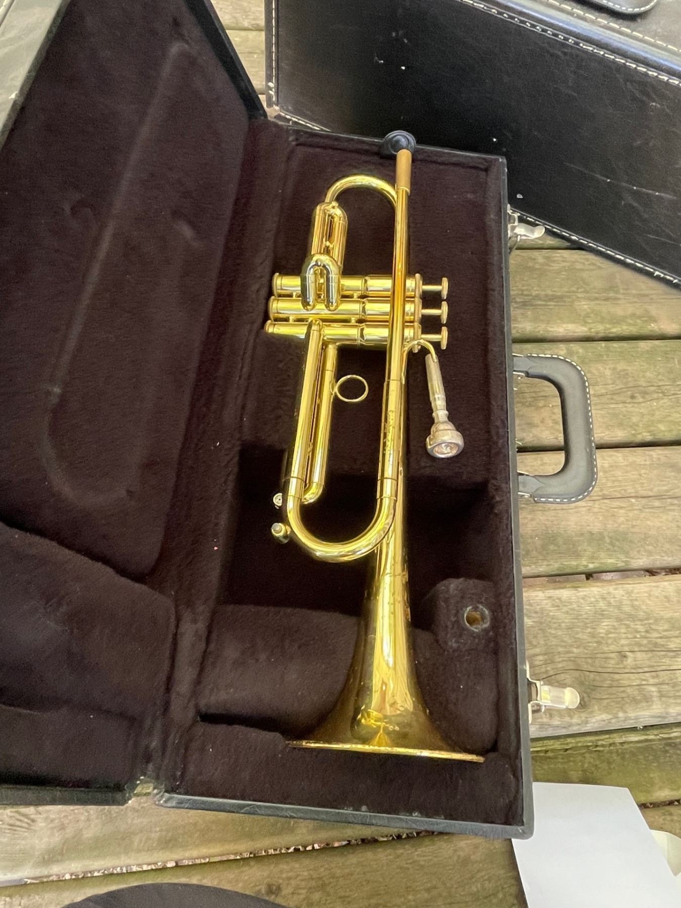 Besson Trompet Besson Trumpet with mouthpiece and case SN 842320