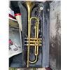 Image 1 : Holton Collegiate Trumpet with mouthpiece, Case and some sheet music