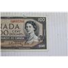 Image 3 : ^Canadian 1954 $100 Bill