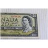 Image 3 : ^Canadian 1954 $20 Bill