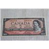 Image 2 : ^(2) Canadian 1954 $2 Bills