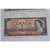 Image 3 : ^(2) Canadian 1954 $2 Bills