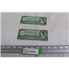 Image 1 : ^(2) Canadian 1967 $1 Bills