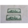 Image 4 : ^(2) Canadian 1967 $1 Bills