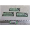 Image 1 : ^(3) Canadian 1967 $1 Bills