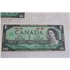Image 4 : ^(3) Canadian 1967 $1 Bills