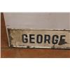 Image 2 : George Tastad Sign - 48" x 10"