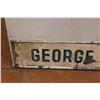 Image 2 : George Tastad Sign - 48" x 10"