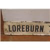 Image 2 : Loreburn Tel. 69 Sign - 48" x 10"