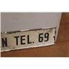 Image 3 : Loreburn Tel. 69 Sign - 48" x 10"