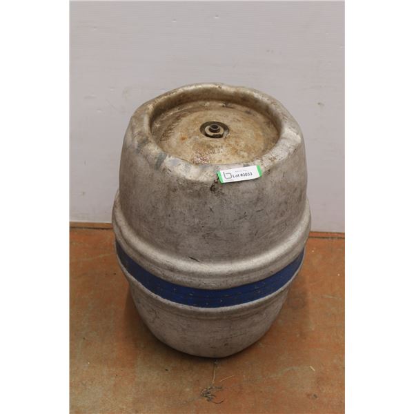 *1939 O'Keefe Brewing Saskatoon Aluminum Beer Keg