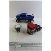 Image 1 : (2) Transformers Toys, Adventure Wheels Toy Truck and Figurine