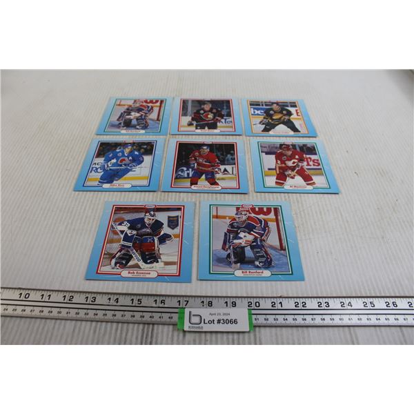 (8) 1993 Kraft Hockey Cards