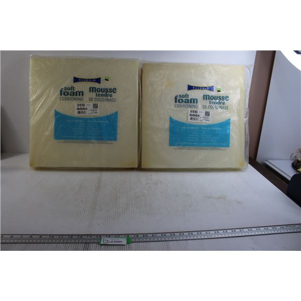 (2) Soft Foam Cushions - Sealed