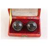 Image 5 : (2) Chinese Baoding Balls with Case - Box has Damage