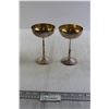 Image 1 : Pair of Vintage Raimond Silver Plate Goblets