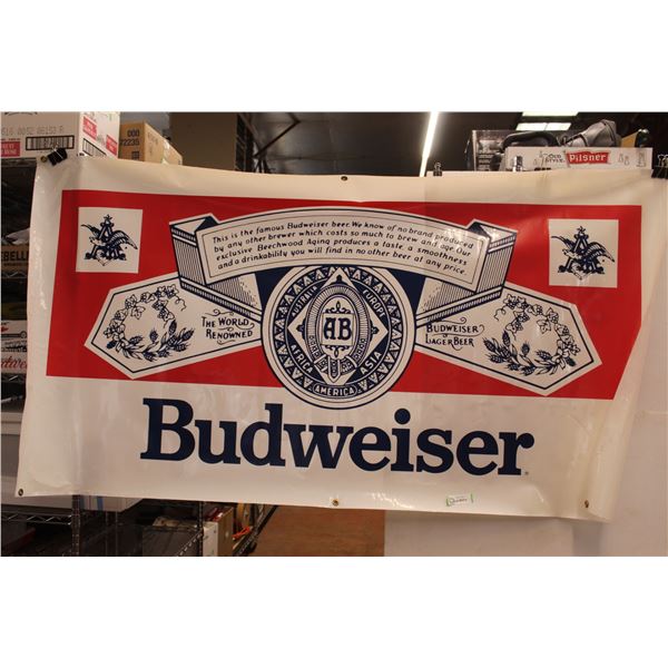 Budweiser Promotional Banner