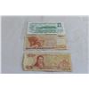 Image 5 : Canadian 1973 $1 Bill, (2) Pieces Greece Money (??)