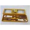 Image 2 : Vintage Mickey Mouse Salad Fork & Spoon