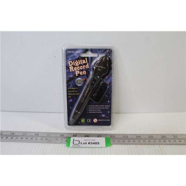 Digital Record Pen - Sealed