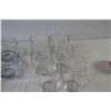 Image 3 : (14) Glasses, (2) Candle Holders