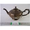 Image 1 : Silver Plated Footed Teapot