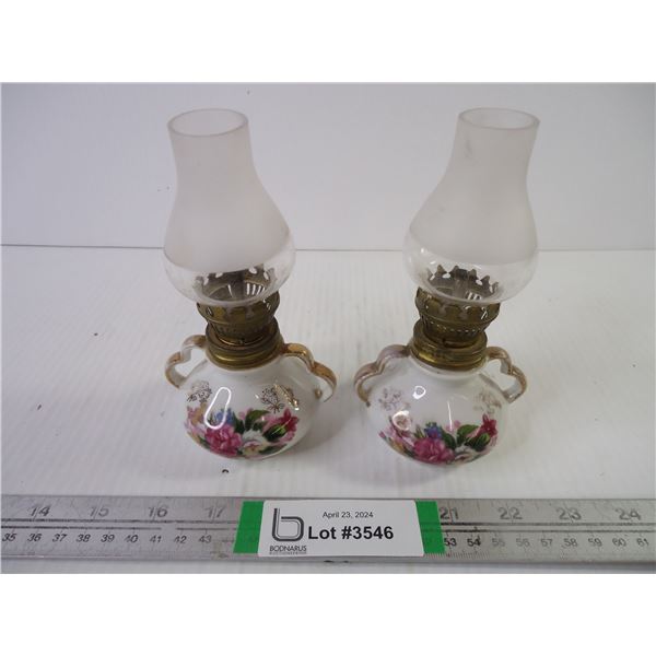 (2) Miniature Lamps-Made in Japan