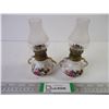 Image 1 : (2) Miniature Lamps-Made in Japan