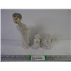 Image 1 : Set of Angel Salt and Peppers and Figurine