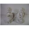 Image 2 : Set of Angel Salt and Peppers and Figurine