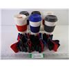 Image 1 : (6) Eco Cups with Silicone Lids and Sleeves and (4) Bundles of Sleeves