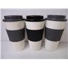 Image 2 : (6) Eco Cups with Silicone Lids and Sleeves and (4) Bundles of Sleeves