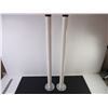 Image 2 : (2) Ikea Adils White Desk Legs