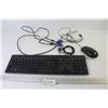 Image 1 : Dell Key Board - Dell Mouse - Plug Wires