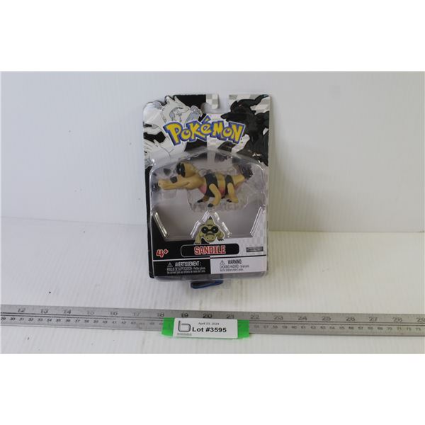 Pokemon Sandile Figure (NIB)