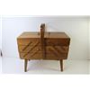 Image 5 : Vintage Wooden Sewing Box