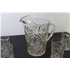 Image 4 : Glass Pitcher w/Glasses